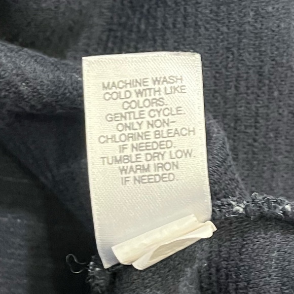 💙 J. Jill Shift Dress | 3/4 Sleeves | Navy Blue with White Stripes | Size XL - Picture 7 of 7